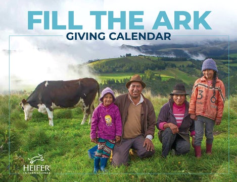 Fill the Ark-- Family Devotional & Giving Calendar