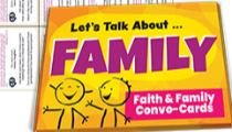 Let's Talk About: Family Conversation Cards Logo