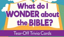 What Do I Wonder About The Bible? - Tear-Off Trivia Card Pack Logo